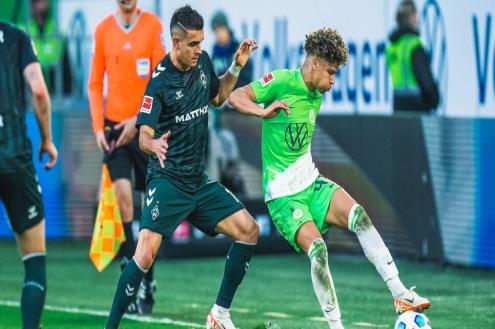 فولفسبورج يتعادل مع بريمن.. وشتوتجارت يسقط أمام هايدنهايم في الدوري الألماني